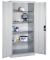 Stahlschrank 8922-052 S10160 lichtgrau 93,0 x 60,0 x 195,0 cm, aufgebaut